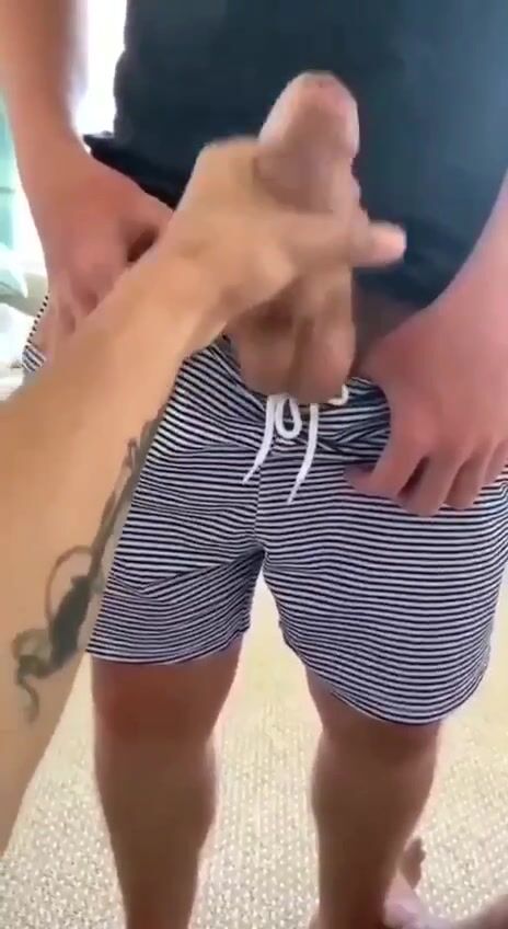 My friend is showing his cock;-) twink porn