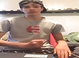 Cock out on cam boys - my mother wouldn't like it!