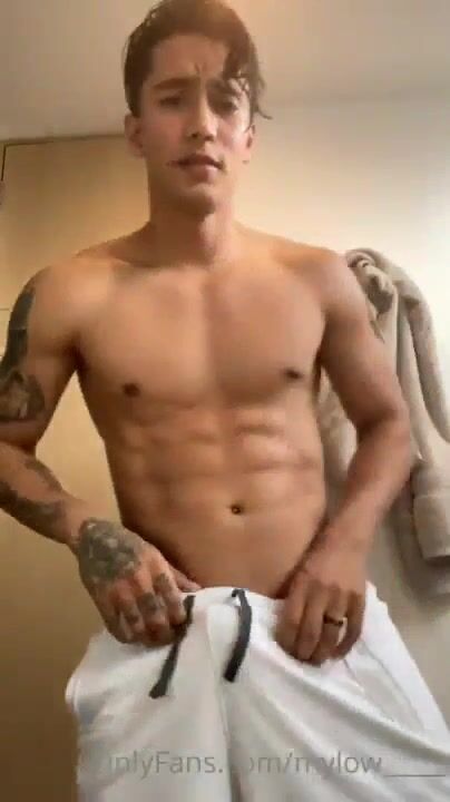 Latino twink mylow solo session
