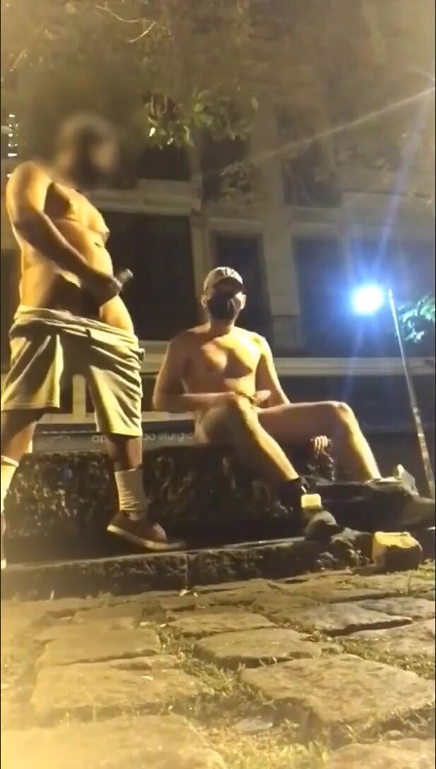 Naked twinks bare public exhibition
