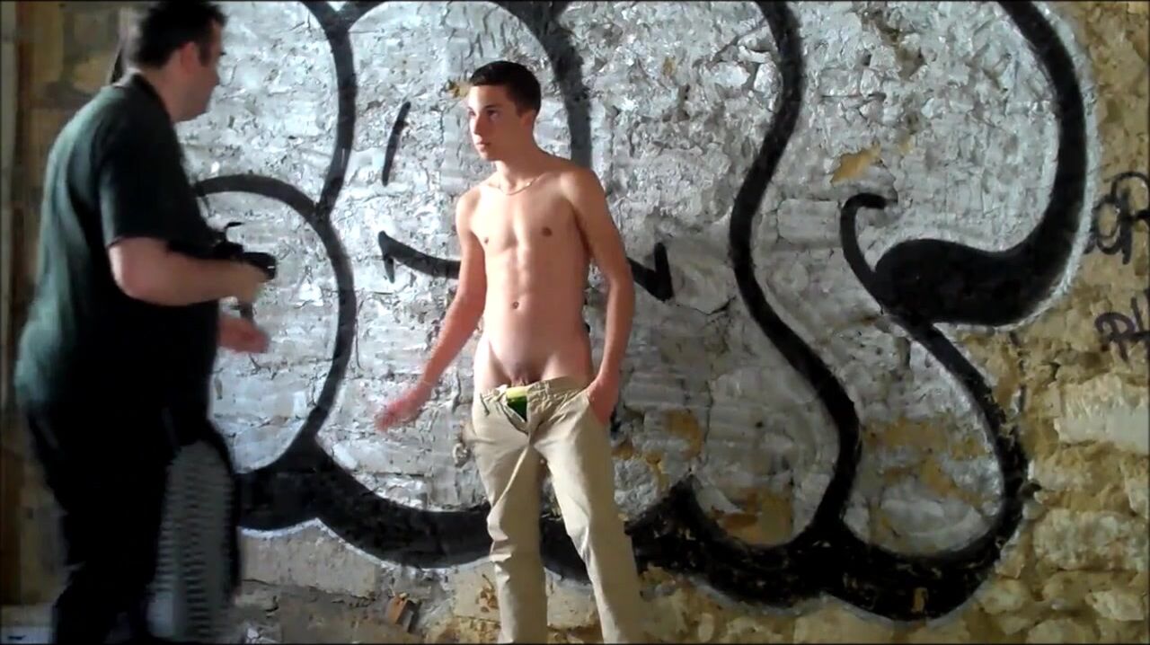 Naked photoshoot with hot guy