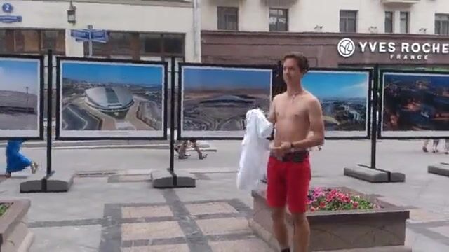 Naked walk in france