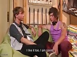 Nackte huren in schwulen porno-action