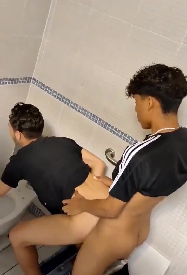 Naughty guys caught fucking hard