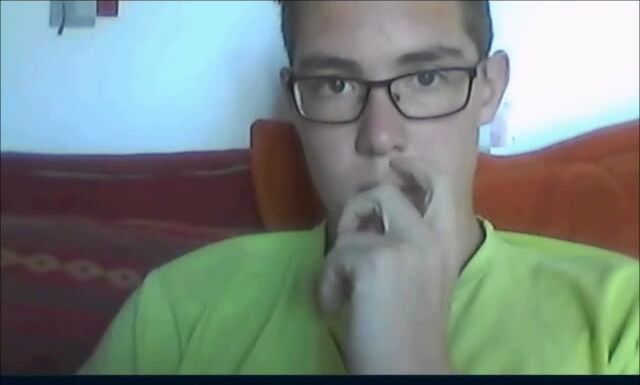 Nerdy twink denied release