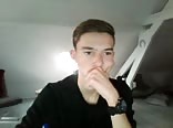 Netherlands cutie shows off super hot smooth round ass and big cock