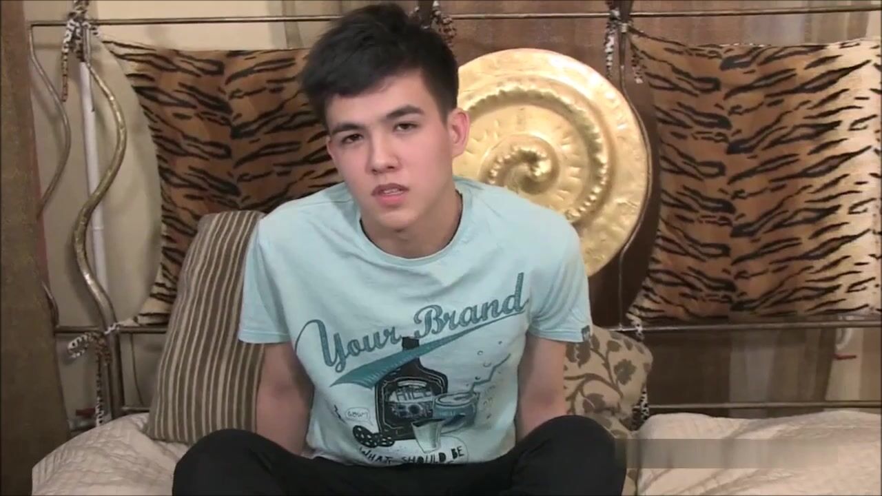 Nice boy toys with his ass and cums on gay tube