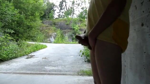 Outdoor gay boys porn fun