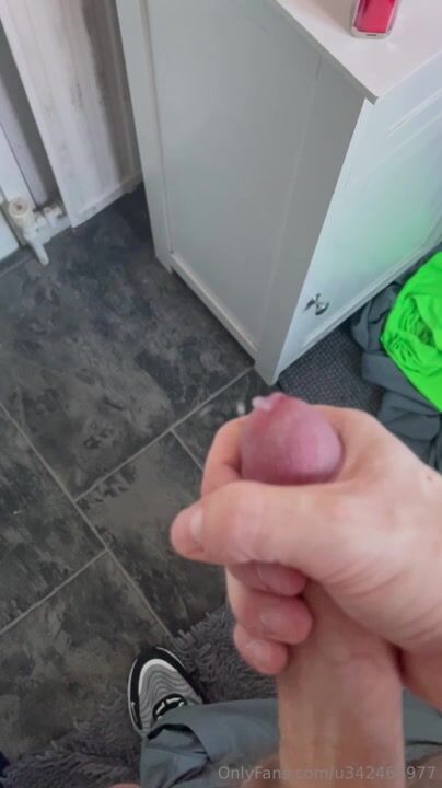 Blonde twink jerks his cock 3