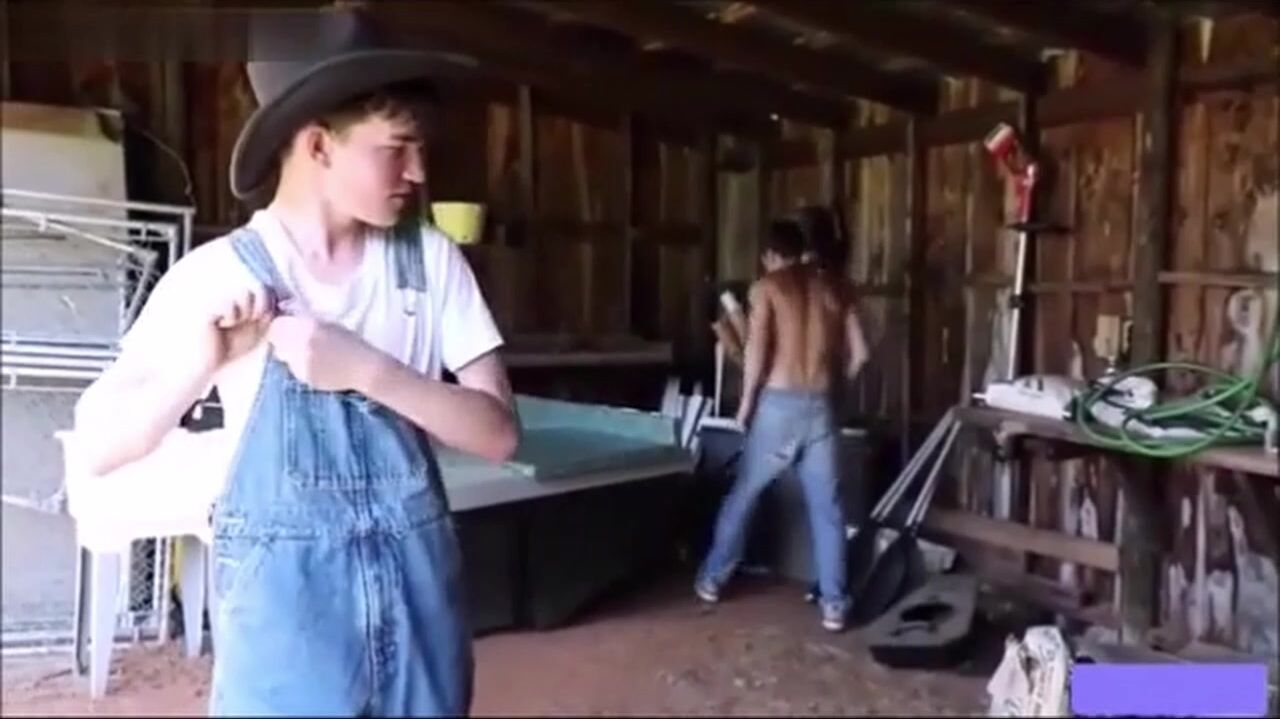 Farm boys: older daddy pounds young ass