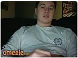 Jock universitario hetero de omegle se masturba la polla