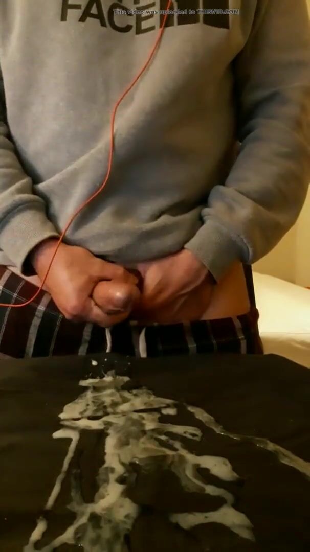 One of the biggest cum shot ever twink porn