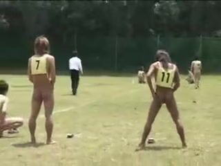 Japanese twinks in track and field action