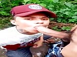 Outdoor action twink gay porn