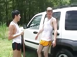 Outdoor fun at the campground