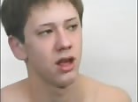 Young boy gives intense oral sex