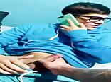 Phone handjob gay teen porn