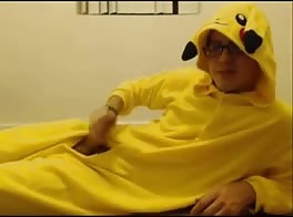 Pikachu young fucks her teddy