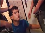 Piss and cum swallow gay porn