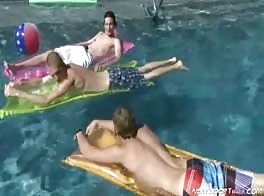 Pool party twinks