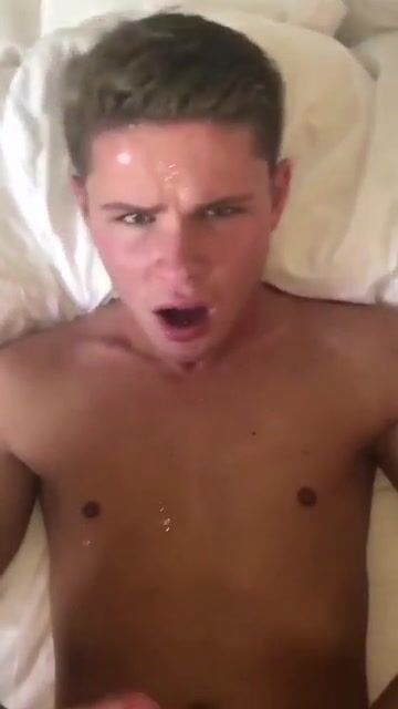 Pov daddy cums over his boy