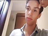 Preppy boy makes a mess gay porn