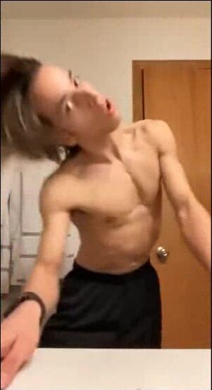 Hot twink teases on gaytube