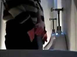 Hot public toilet fuck