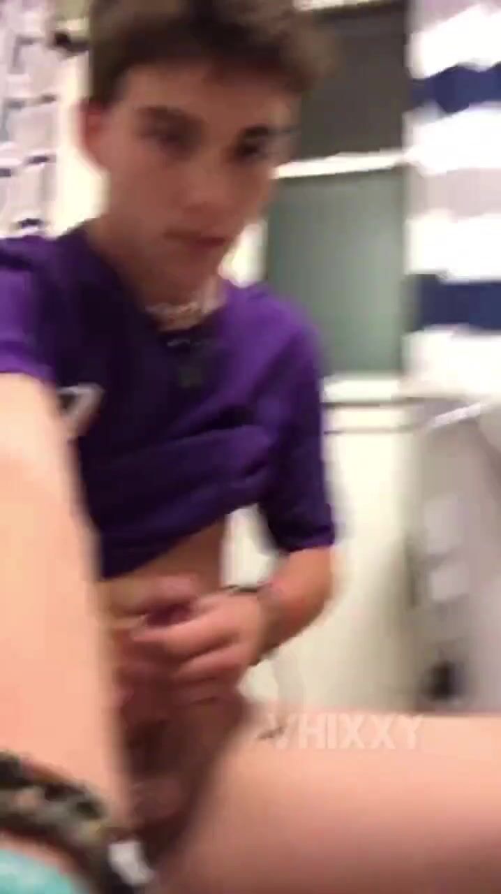 Purple jock cum play