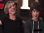 Hot boys fuck in question session porn
