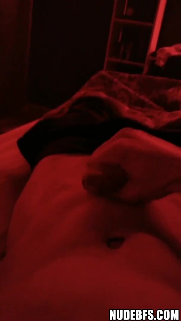 Twink jerks off hard after clubbing