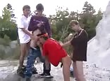 Hot rb sex outside