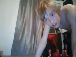 Redneck teen cums