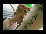 Remote-controlled muscle mate gets pounded