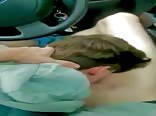 Twink road head caught on bareback boys porn tapes