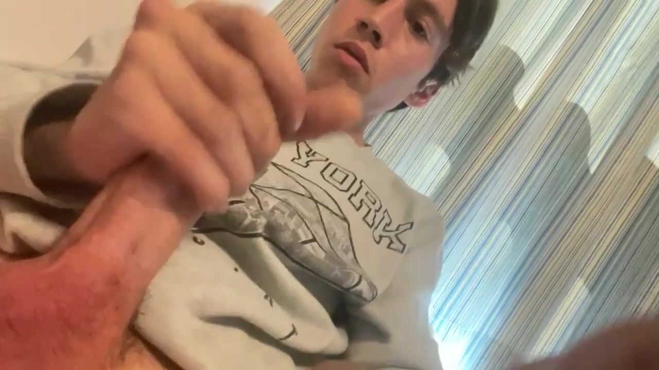 Rubax video - cute uncut boy shoots creamy load on cam