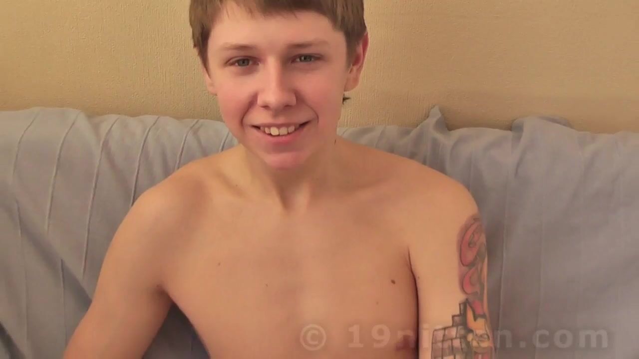 Smooth russian boy slavik gets hot in hd