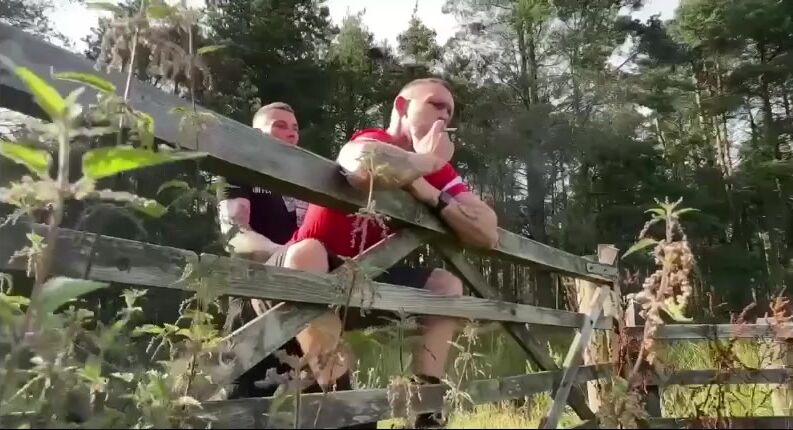 Rude and insolent: 2 chavs from uk