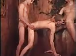 Russian village boys bareback
