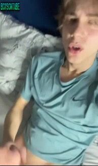 Sabian: blond moans when he cums