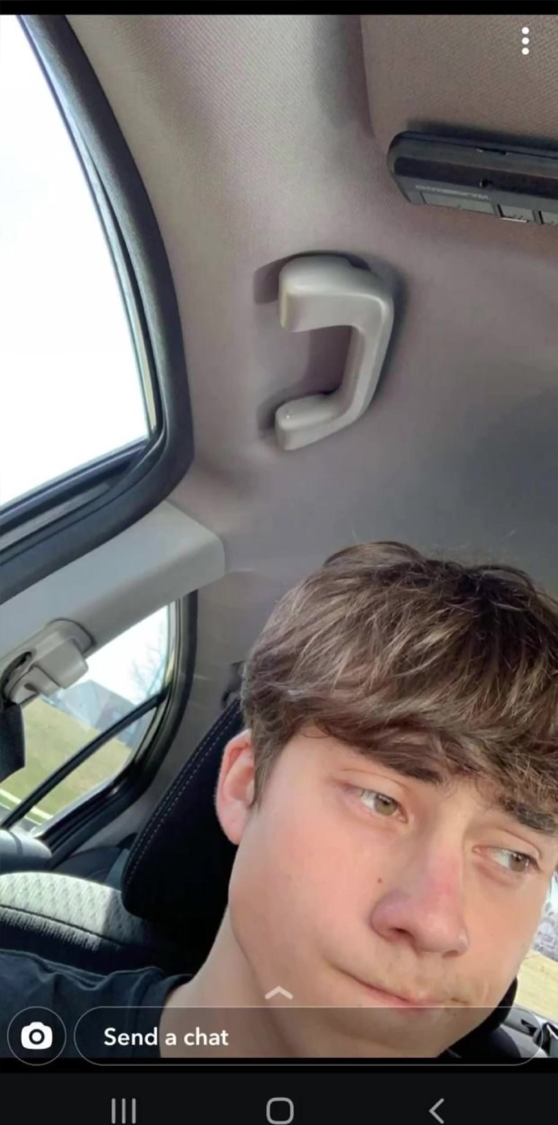 Sc teen strips, jerks and cums