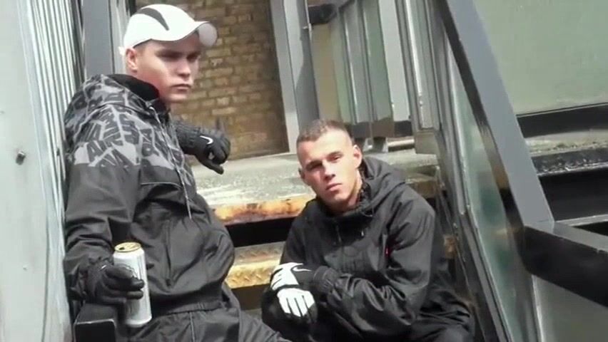 Scally boys group fuck