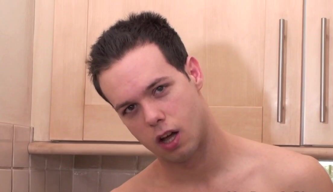 Scally jock boy gets pounded in kitchen