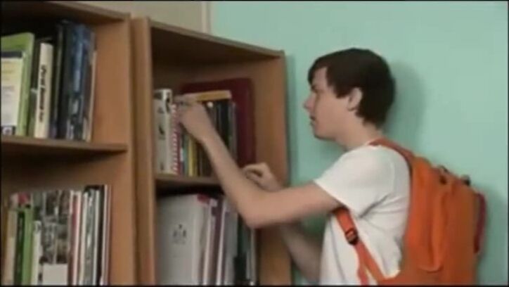 Gay school library fuck videos
