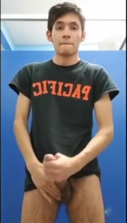 School toilet cam boys play