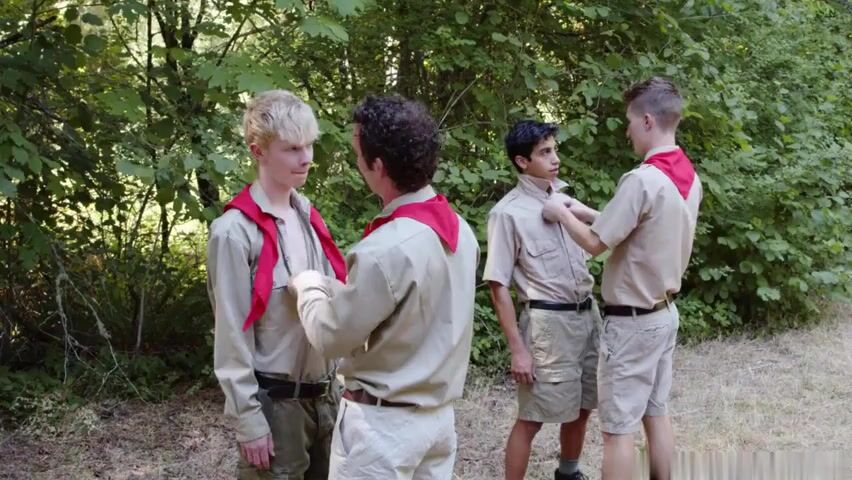Scouts outdoor barebacking