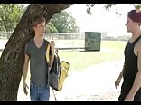 Park public hook-up: secret gay tube love