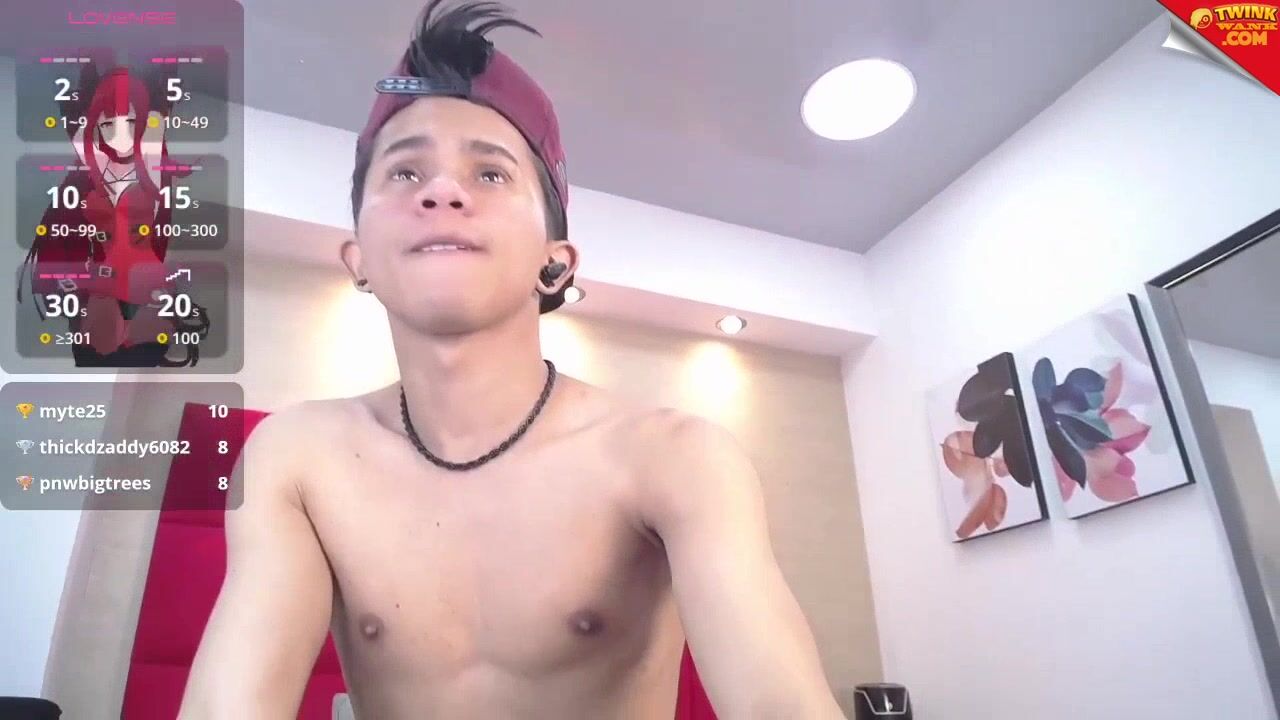 Sex hot twink camboy solo show hot tube