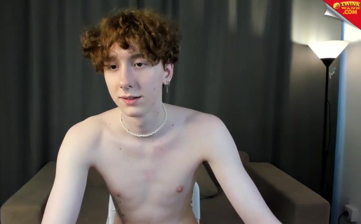 Hot twink solo web cam show - camboy tube porn