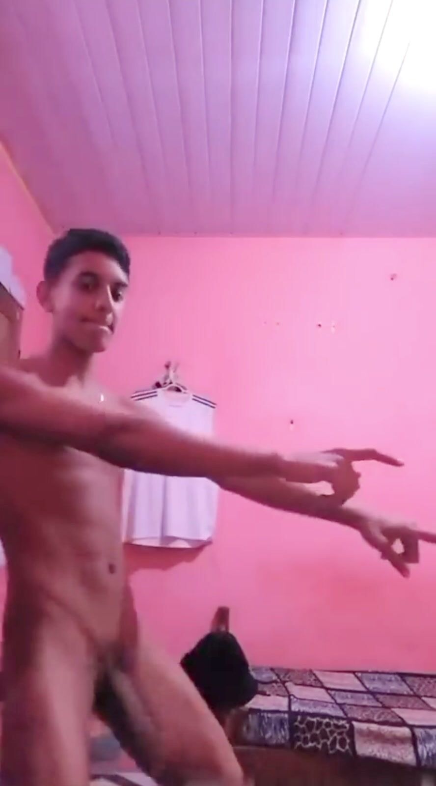Latino nu dança sensual
